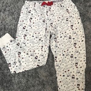 Hollister sleeping polar bear joggers